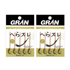 Grande Herabuna組合魚鉤, 2件