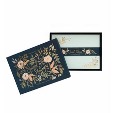 Rifle Paper COLETTE社交文具信紙 12張組, 混色, 1套