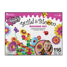 Learning Resources 轉轉齒輪建構系列繽紛花園 LER9214-D, 9種