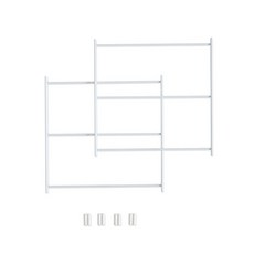 SPEEDRACK 電線桿附加配置左+右400mm, 單色