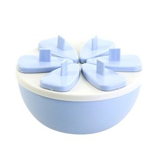 DM 귀여운 수제 아이스크림 틀, 라운드 블루, 1개