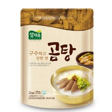 생채움 즉석 곰탕, 570g, 1개