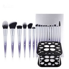 두케어 퍼플프로 브러시 17p 세트 + 프로폐셔널 드라이 앤 홀더, 혼합색상, 1개