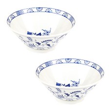 洋蔥麵碗, 藍色, 2個