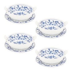 Dear Living 洋蔥湯碗 2p 套組, 藍色, 4套