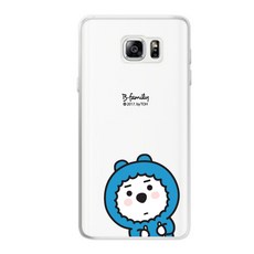 B급패밀리 러블리 투명 젤리 휴대폰케이스