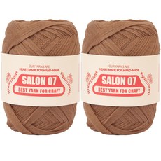 不織布針織線 2入, 1019 Chocolate