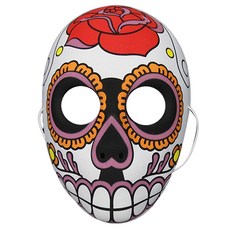 Partybok Hello Win Pierrot 8 面具 ROMK60808, 黑色的