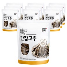 반찬단지 간장고추 절임류, 10개입, 120g
