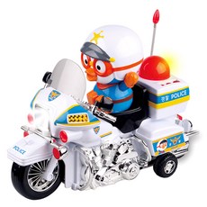 Pororo 警察摩托車玩具, 混色