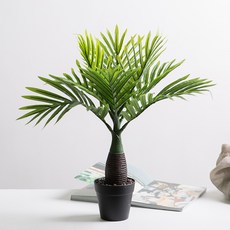 聖誕節金色餐桌棕櫚, 混色, 1個