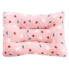 DRESSHOUSE 兔子圖案3D網眼枕頭, 粉色