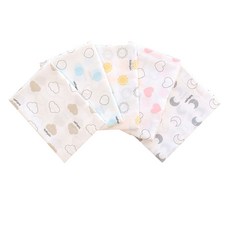 베이비앙 심볼라인 사각 천기저귀 대형, 혼합 색상, 5개