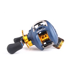 이꾸다 델타 100 베이트릴 우핸들, DBR10B, 블루