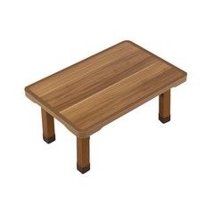 남원목기공예 Namwonmokgigongye 自然折疊多功能桌 3 號, 自然圖案顏色