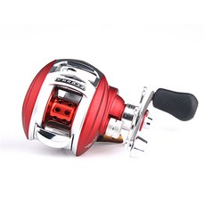 이꾸다 델타 100 베이트릴 우핸들, DBR10A, 레드