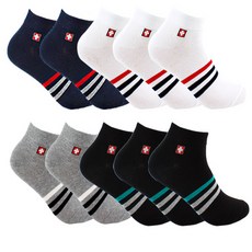 SWISS MILITARY 女款 SM-03 踝襪 10雙