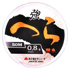 BSFishing 漁具 強力鯽魚主線 釣線, 紅色, 1個