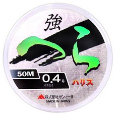 BSFishing 조구 강 헤라 목줄 낚싯줄, 투명, 1개