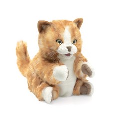 Magic Castle 黃色虎斑貓手偶, 1個