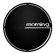 3D碳汽車油箱蓋裝飾貼紙 New Morning款, 黑色, 1個