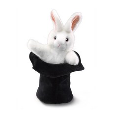 Magic Castle 戴帽子的兔子手偶, 1個