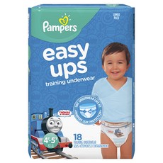 팸퍼스 이지업 트레이닝 팬티형 기저귀 남아용, 4단계, 18매