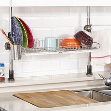 頂天立地瀝水架 600 單層, 混色