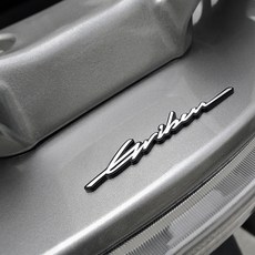 GRIBEN 車用改裝徽章, 銀色, 1個