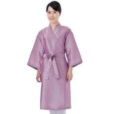 Line NP 圓點美容浴袍, 紫羅蘭色 (LN136), 1個