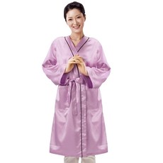 SPA緞面滾邊衣服, 紫色 (LN1051), 1個