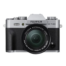 후지필름 X-T20 미러리스 카메라 16~50 mm, X-T20(Kit Silver)