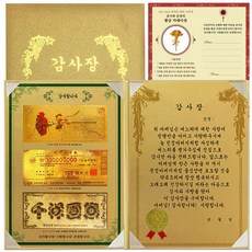 幸運符號母親節感謝金紙幣3件套 岳父金紙幣感謝+金康乃馨貼紙, 單品