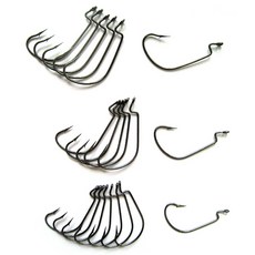 Lureplus 寬腹魚鉤 釣魚鉤 A套組, 1套