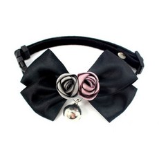 노랜드 Good buddy 본 레이디 투 플라워 클립 칼라 라인 고양이 목걸이 S, 블루+핑크, 1개