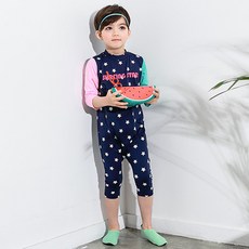 GOINGKIDS 童款星星連身防磨衣