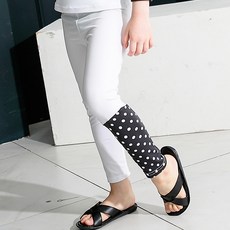 GOING KIDS 孩童圓點拼色防水內搭長褲