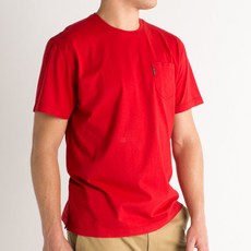 덕헤드 남성용 피마면 포켓 티셔츠