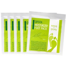OPERA 保濕足部包, 1片, 5包