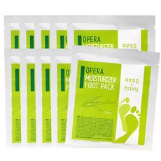 OPERA 保濕足部包, 1片, 10包