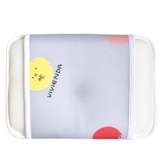 비비엔다 비비필로우 영유아용 짱구베개 + 매쉬커버, 버블 그레이, 1개