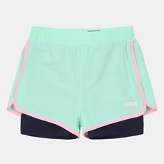 리틀브렌 키즈용 래쉬 랍빠 배색 숏팬츠
