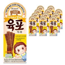 아이배냇꼬마 육포 30 g, 카레, 30g, 12개