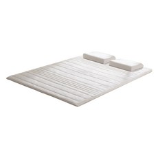 라텍스토리 매트리스 극세사, 밀크, 3.5cm