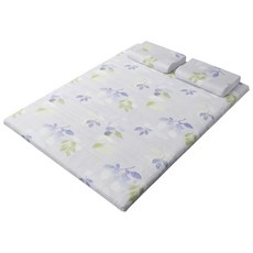 라텍스토리 매트리스 순면, 그린블룸, 3.5cm