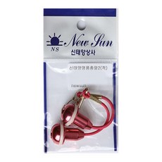 신태양상사 금속 총알 TT-2221, 적색, 2개