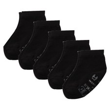 위삭스앤파파맘 유아동용 무지베이직 중목 양말 5켤레