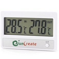 Jun Create 輸入輸出數字型魚缸溫度計, 1組