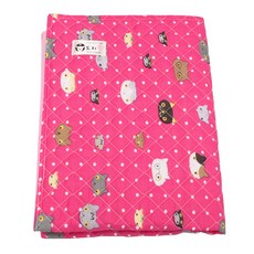 dochiqueen 68公升刺蝟用粉紅布質墊料 圖案隨機出貨, 1個