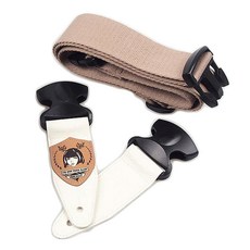 Evans Callie ETSS系列I AM NOT YOUR BABY吉他背帶, 米色+白色